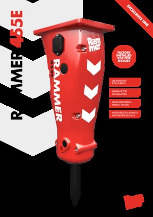 Hydraulic Breakers Rammer 455E