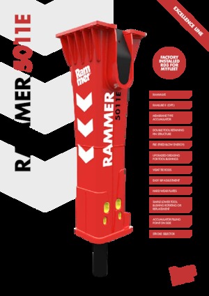 Hydraulic Breakers Rammer 5011E