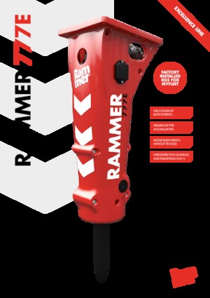Hydraulic Breakers Rammer 777E