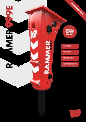 Hydraulic Breakers Rammer 999E