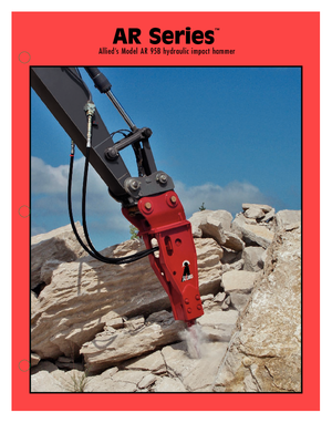 Hydraulic Breakers Allied AR 95 B