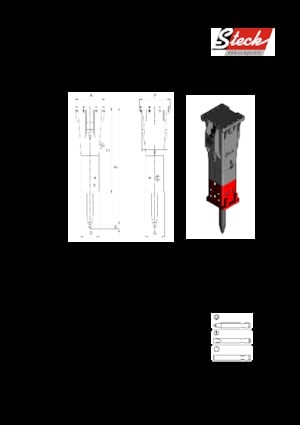 Hydraulic Breakers Steck B 12
