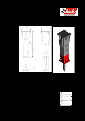 Hydraulic Breakers Steck B 15