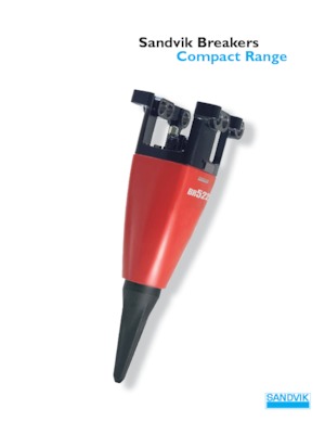 Hydraulic Breakers Sandvik BR522