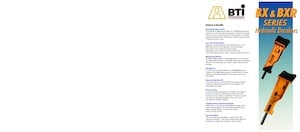 Hydraulic Breakers BTi BX10