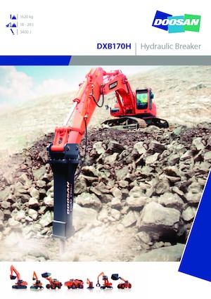 Hydraulic Breakers Doosan DXB170H
