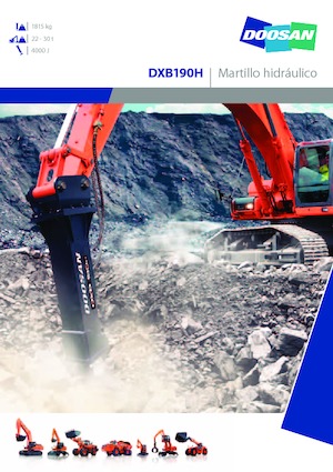 Hydraulic Breakers Doosan DXB190H