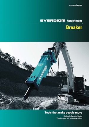 Hydraulic Breakers Everdigm EHB25 SA