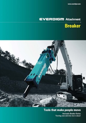 Hydraulic Breakers Everdigm EHB03