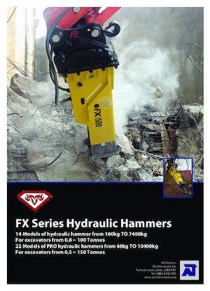 Hydraulic Breakers Hydra Ram FX-40
