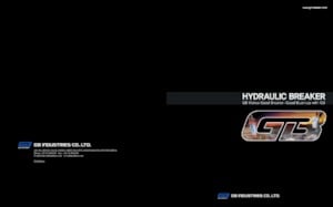 Hidrolik yontma çekiçleri GB GBN300E