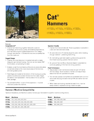 Hydraulic Breakers Caterpillar H160E S