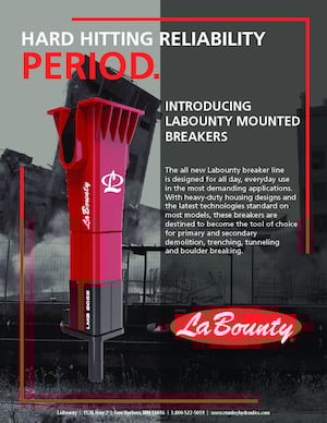 Hidrolik yontma çekiçleri LaBounty LMB 1308 