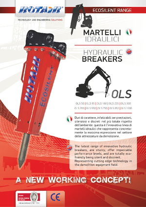 Hydraulic Breakers Rotair OLS 350