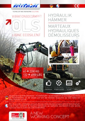 Hydraulic Breakers Rotair OLS 1000