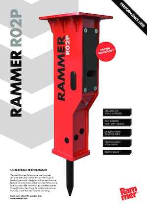 Hydraulic Breakers Rammer R02P