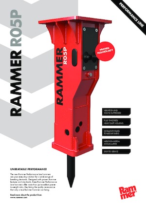 Hydraulic Breakers Rammer R05P