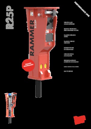 Hydraulic Breakers Rammer R45P