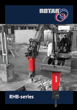 Hydraulic Breakers Rotar RHB 80