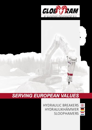Hydraulic Breakers Globram RM 195