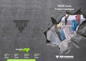 Hydraulic Breakers MSB SAGA 50H