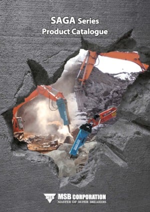 Hydraulic Breakers MSB SAGA 510H