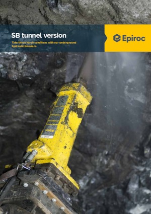 Hydraulic Breakers Epiroc SB 302 T