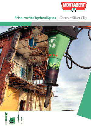 Hidrolik yontma çekiçleri Montabert SC12