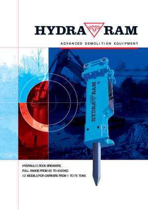 Hidrolik yontma çekiçleri Hydra Ram SG 300 S
