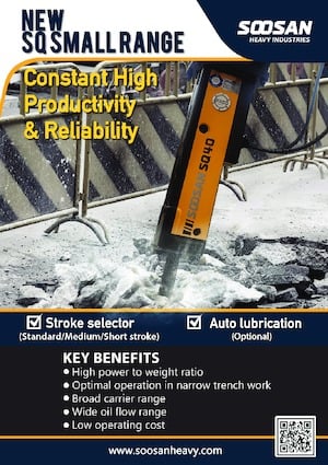 Hydraulic Breakers Soosan SQ35