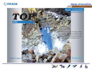 Hydraulic Breakers Okada TOP90