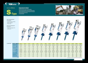 Hydraulic Breakers Komac TOR 42S