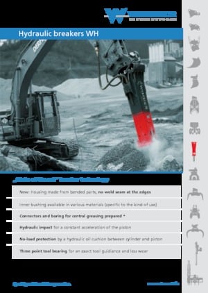 Hydraulic Breakers WIMMER WH 8