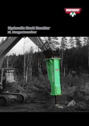 Hydraulic Breakers Montabert XL 1700