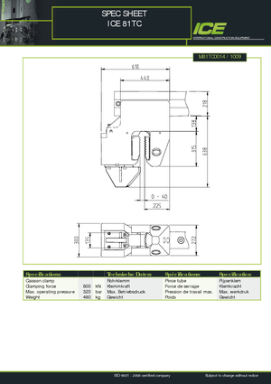 Hydraulic Collets ICE 81 TC