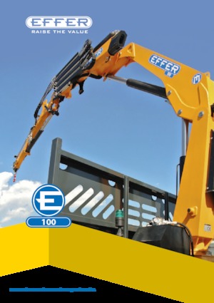 Hidrolik Vinçler Effer 100 3S