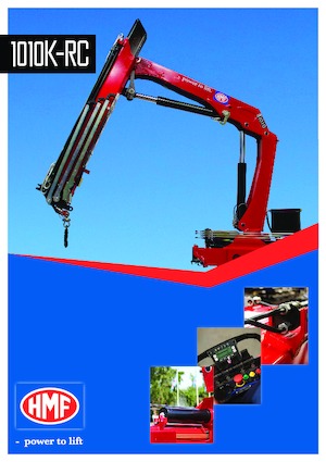 Hydraulic loading cranes HMF 1010-K1
