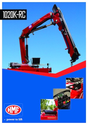 Hydraulic loading cranes HMF 1020-K2
