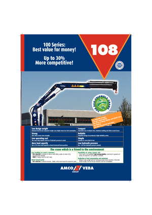 Hidrolik Vinçler Amco Veba 108-1 S