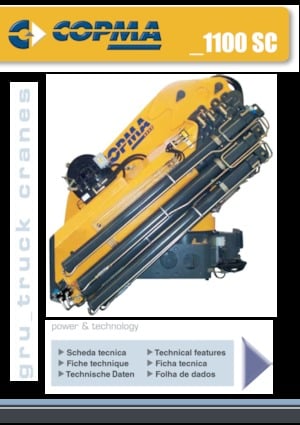 Hidrolik Vinçler COPMA 2000 1100.4 SC