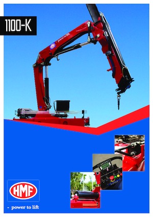 Hydraulic loading cranes HMF 1100-K2
