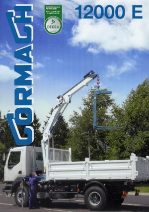 Hydraulic loading cranes Cormach 12000 E4