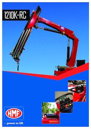 Hydraulic loading cranes HMF 1210-K2