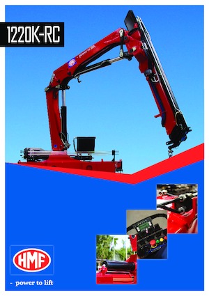 Hydraulic loading cranes HMF 1220-K3