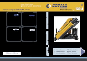 Hidrolik Vinçler COPMA 2000 130A.3 J2