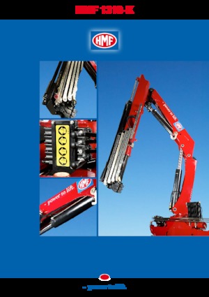 Hydraulic loading cranes HMF 1310-K6