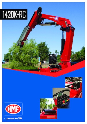 Hydraulic loading cranes HMF 1420-K2