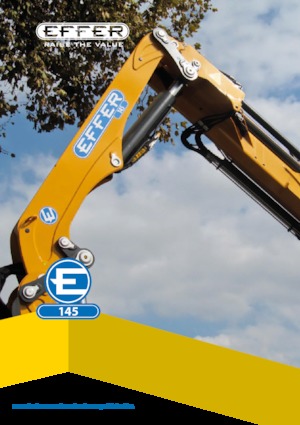 Hydraulic loading cranes Effer 145 3S