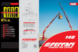 Hydraulic loading cranes Ferrari® 148 A1 