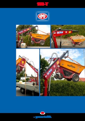 Hydraulic loading cranes HMF 150-T1